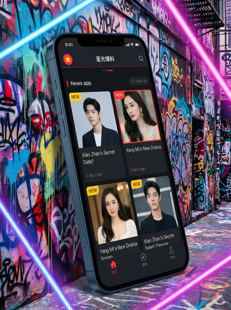 z0z大狗 APP界面展示 - 掌上吃瓜神器